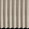 Zasłona beżowa z matowego welwetu 140x260 cm przelotka - MELANIE