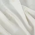 Zasłona naturalno, szampańska zdobiona nadrukiem marmuru z szyfonu 140x250 cm przelotka - EMILI