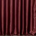 Zasłona szyta na taśmie 5 cm bordowa z jednokolorowej gładkiej tkaniny