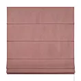 Roleta rzymska ciemnoróżowa z miękkiej strukturalnej tkaniny welwetowej