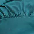 Prześcieradło jersey z gumką 180x200 cm z bawełny kolor turkusowy 125 g/m2 Design 91