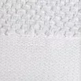 Ręcznik kąpielowy 50x90 cm bawełniany kolor biały o ryżowej strukturze 550 g/m2 RISO
