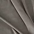 Zasłona popielata z matowego welwetu 140x250 cm przelotka - MILO
