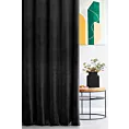 Zasłona welwetowa czarna gładka 140x270 taśma - SIBEL - Pierre Cardin