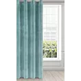 Zasłona morska z ekskluzywnego aksamitnego welwetu 290 g/m2 140x250 cm 10 szt. przelotek - VILLA
