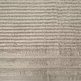 Ręcznik kąpielowy 50x90 cm bawełniany kolor beżowy bordiurą zero twist zdobiony paseczkami 400 g/m2 SAMMY
