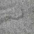 Zasłona szyta na taśmie 5 cm szara z tkaniny typu bukla z efektem melanżu