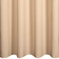 Zasłona ciemnokremowa z matowej gładkiej tkaniny 140x250 cm przelotka - RITA
