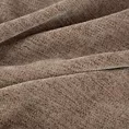Roleta rzymska jasnobrązowa z tkaniny szenilowej z efektem melanżu