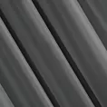 Zasłona grafitowa z matowej gładkiej tkaniny 140x250 cm przelotka - RITA