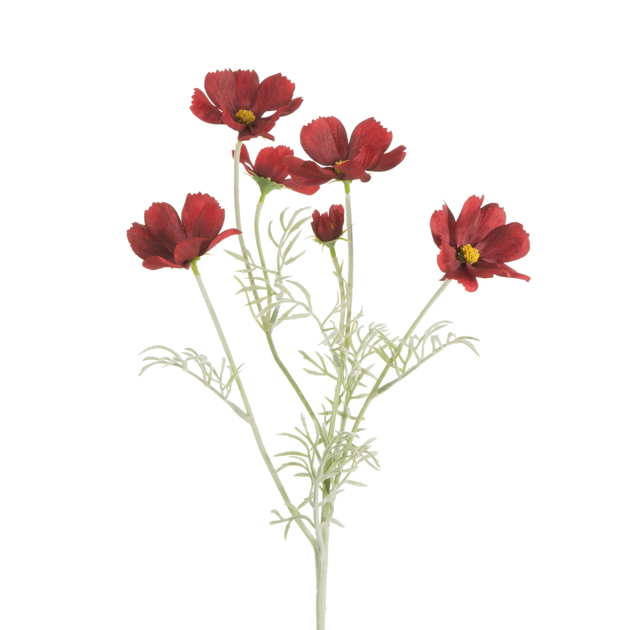 Kwiat sztuczny czerwony 65 cm