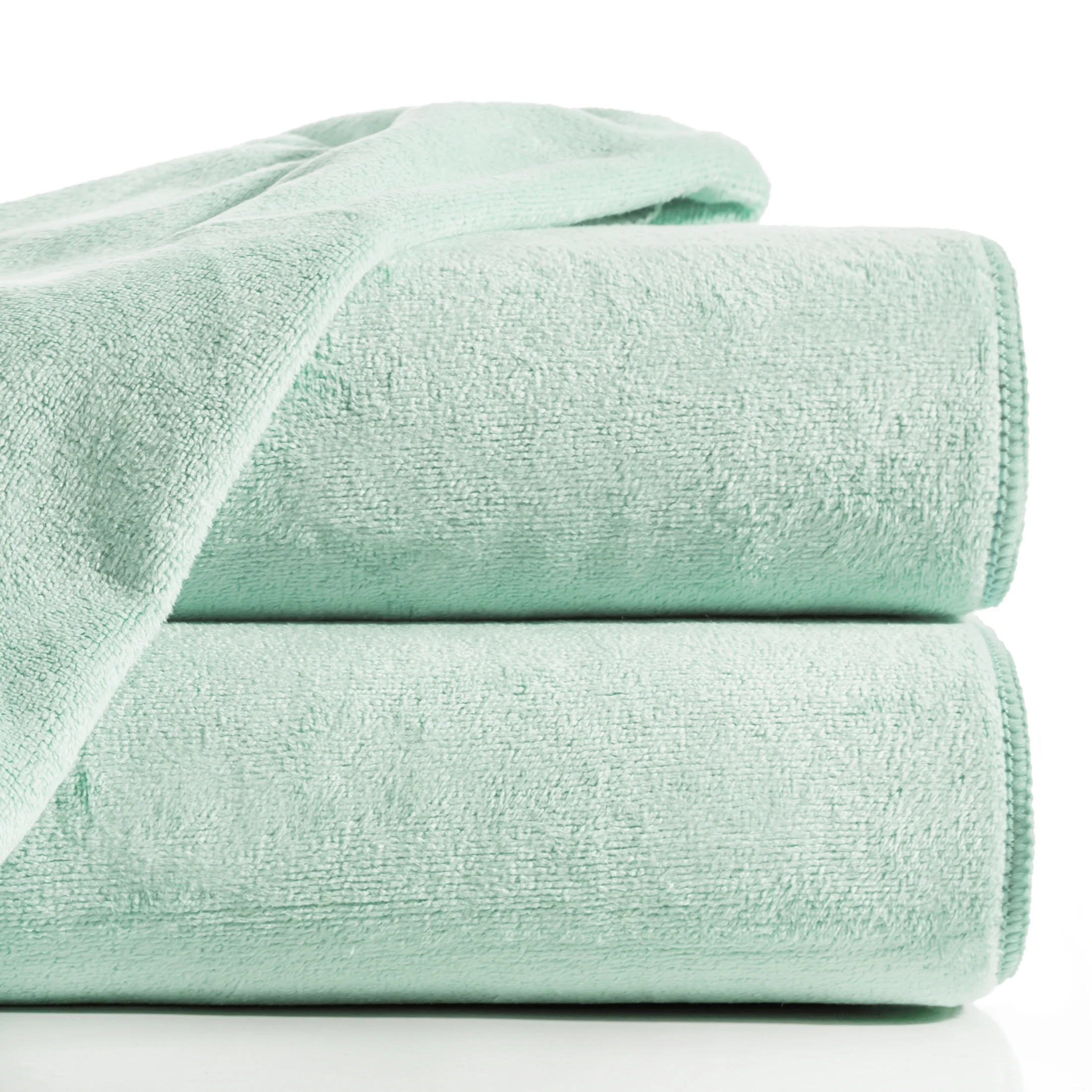 Ręcznik szybkoschnący 80x150 cm z mikrofibry kolor miętowy 380g/m2 AMY