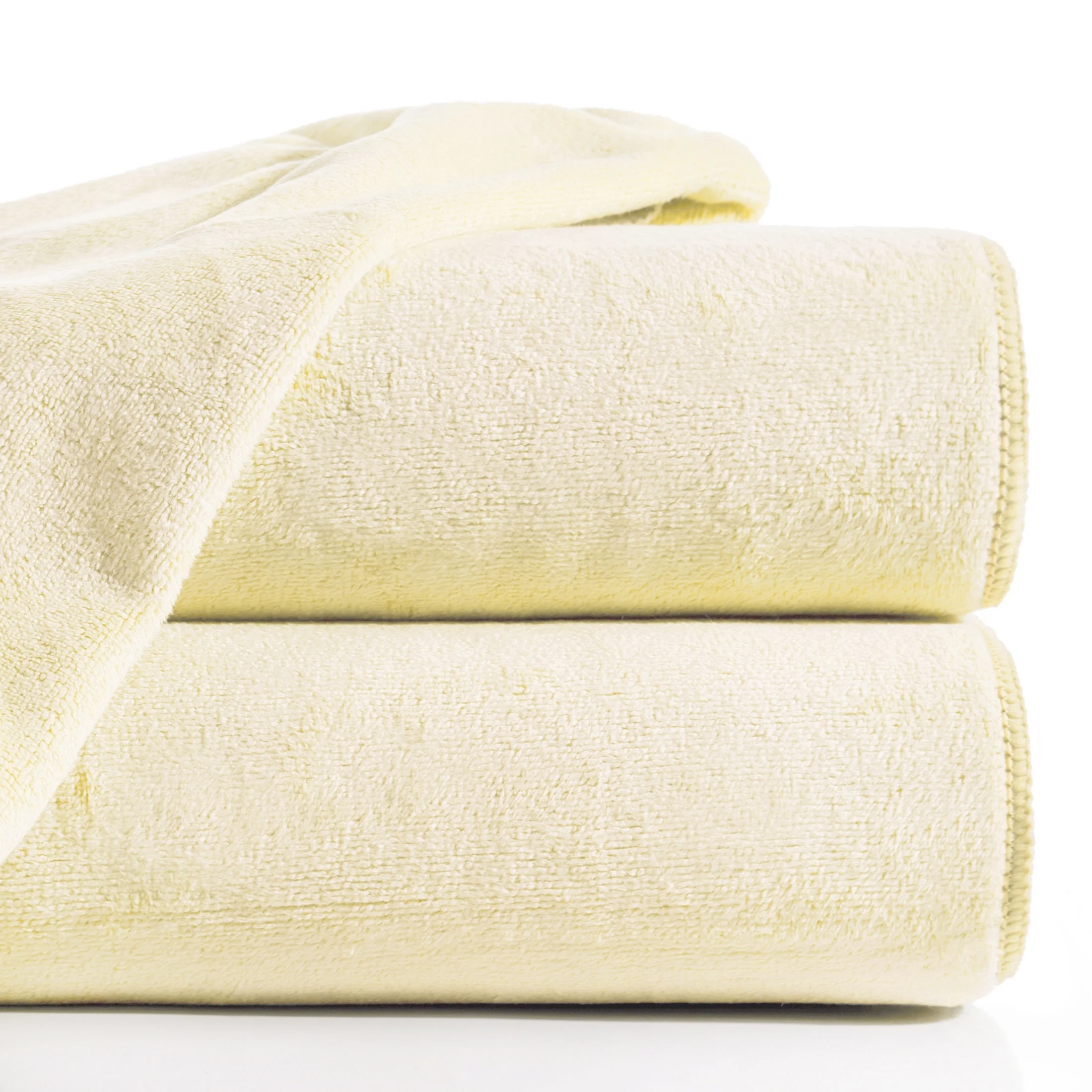 Ręcznik szybkoschnący 70x140 cm z mikrofibry kolor kremowy 380g/m2 AMY