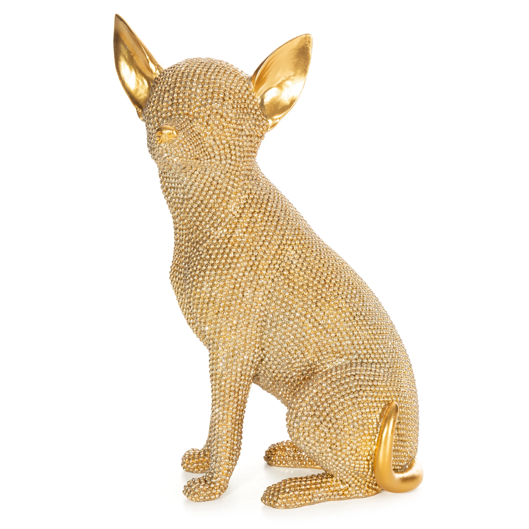 PIES - figurka dekoracyjna ELDO 2 o drobnym strukturalnym wzorze | eurofirany