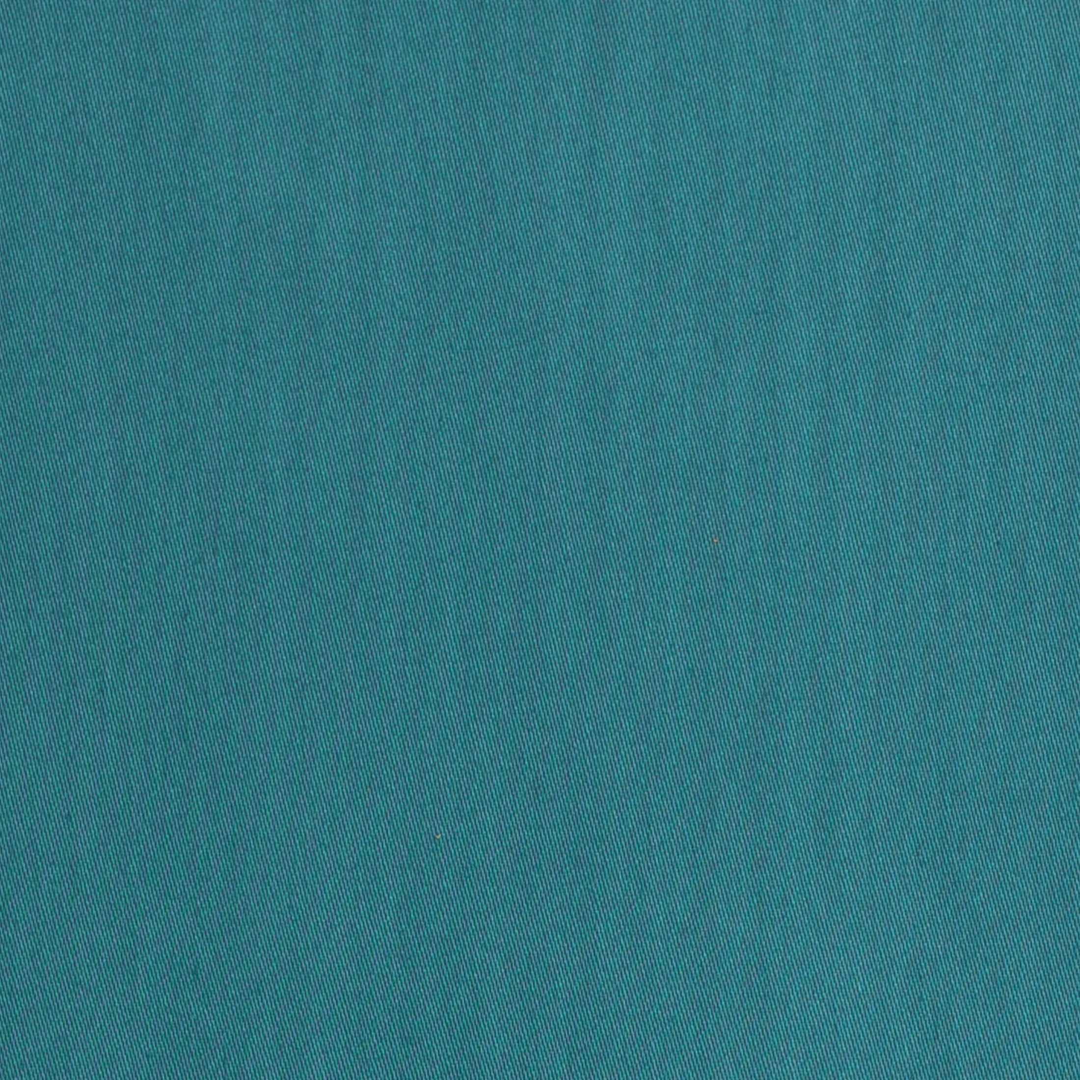 Prześcieradło gładkie bez gumki 180x210 cm z satyny bawełnianej kolor turkusowy 125 g/m2 NOVA