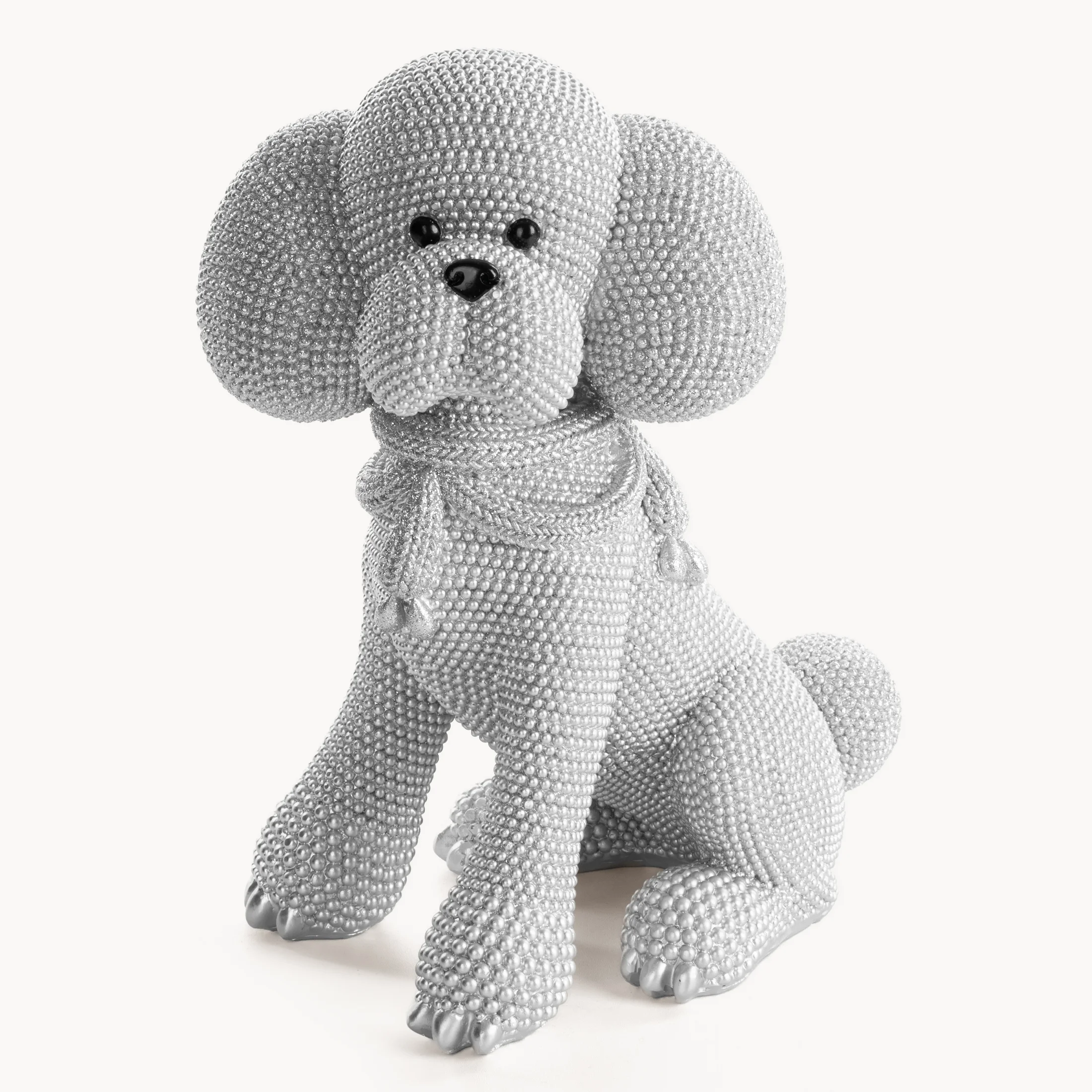 PIES - figurka dekoracyjna ELDO 1 o drobnym strukturalnym wzorze | eurofirany