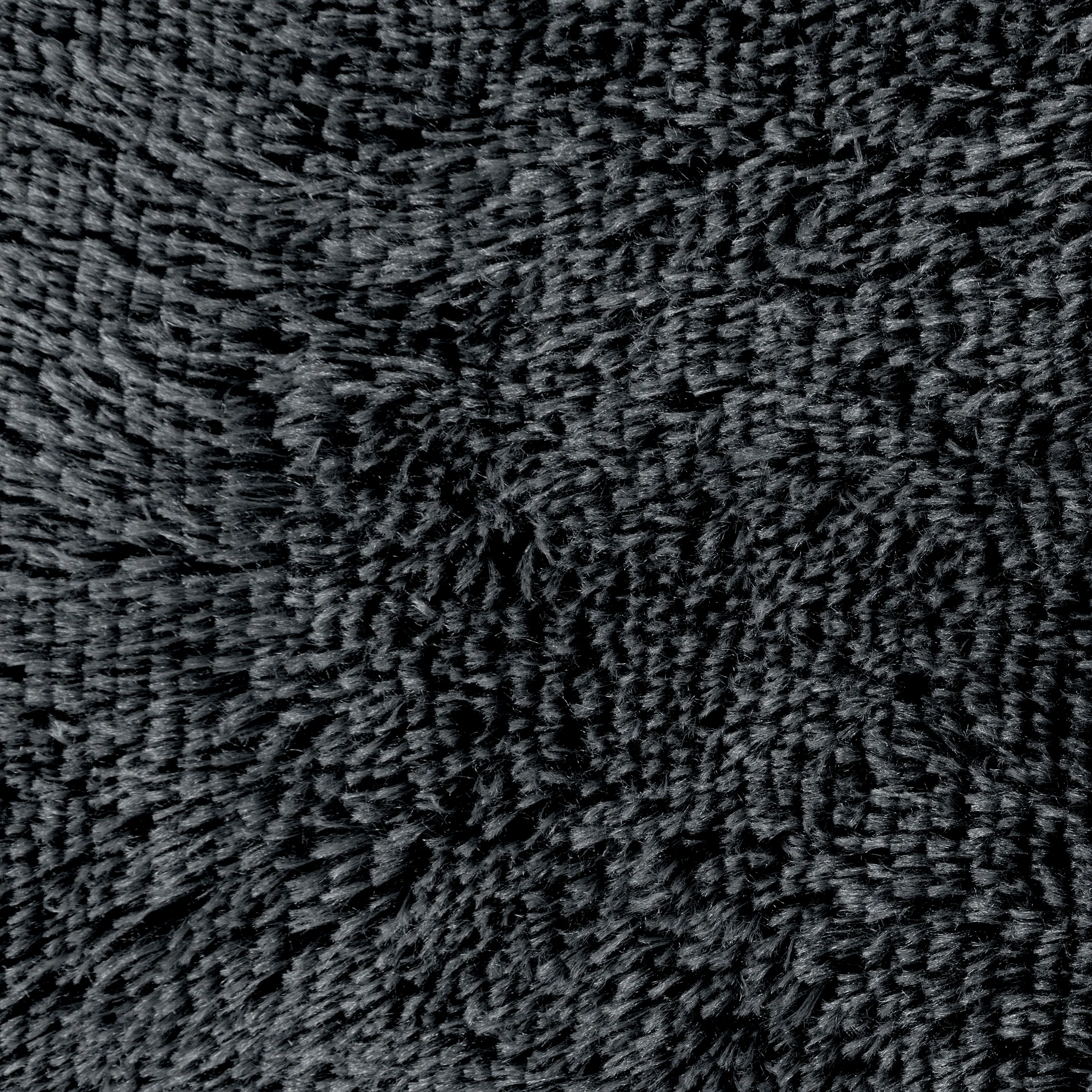 Narzuta na fotel-koc o strukturze miękkiego futra 70x160 cm stalowa TIFFANY Design 91