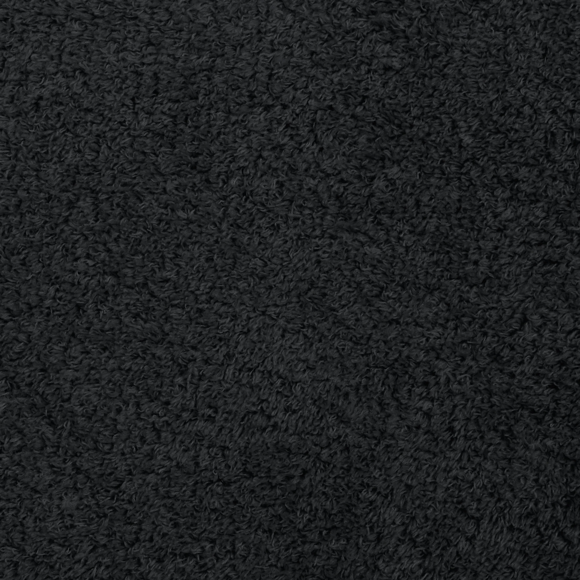Narzuta na fotel z polaru 70x160 cm czarna LORI Design 91