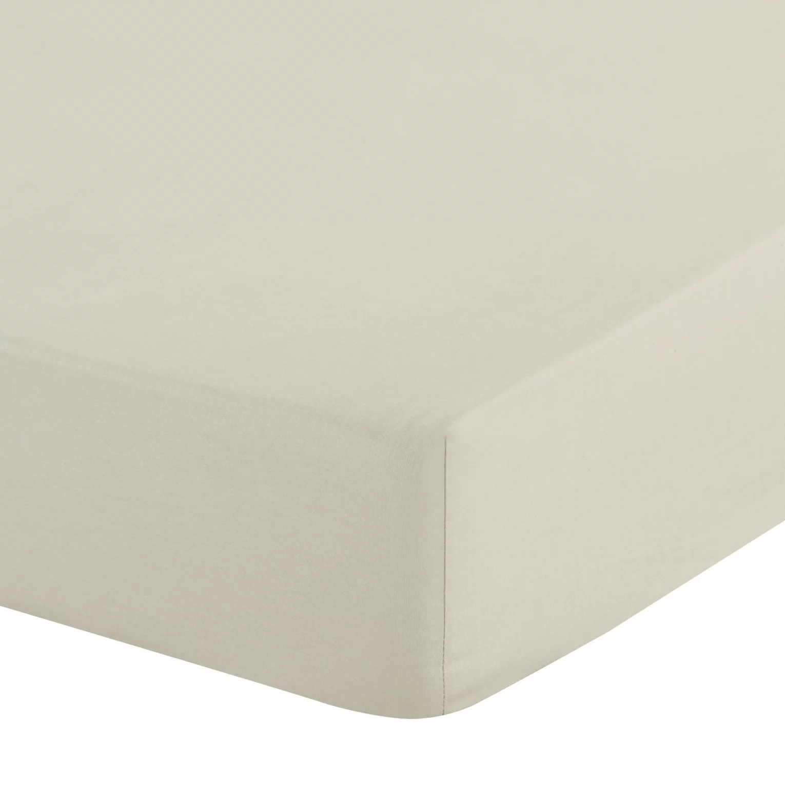 Prześcieradło z gumką 140x200 cm z mikrowłókna kolor kremowy 90 g/m2 SOFT Design 91