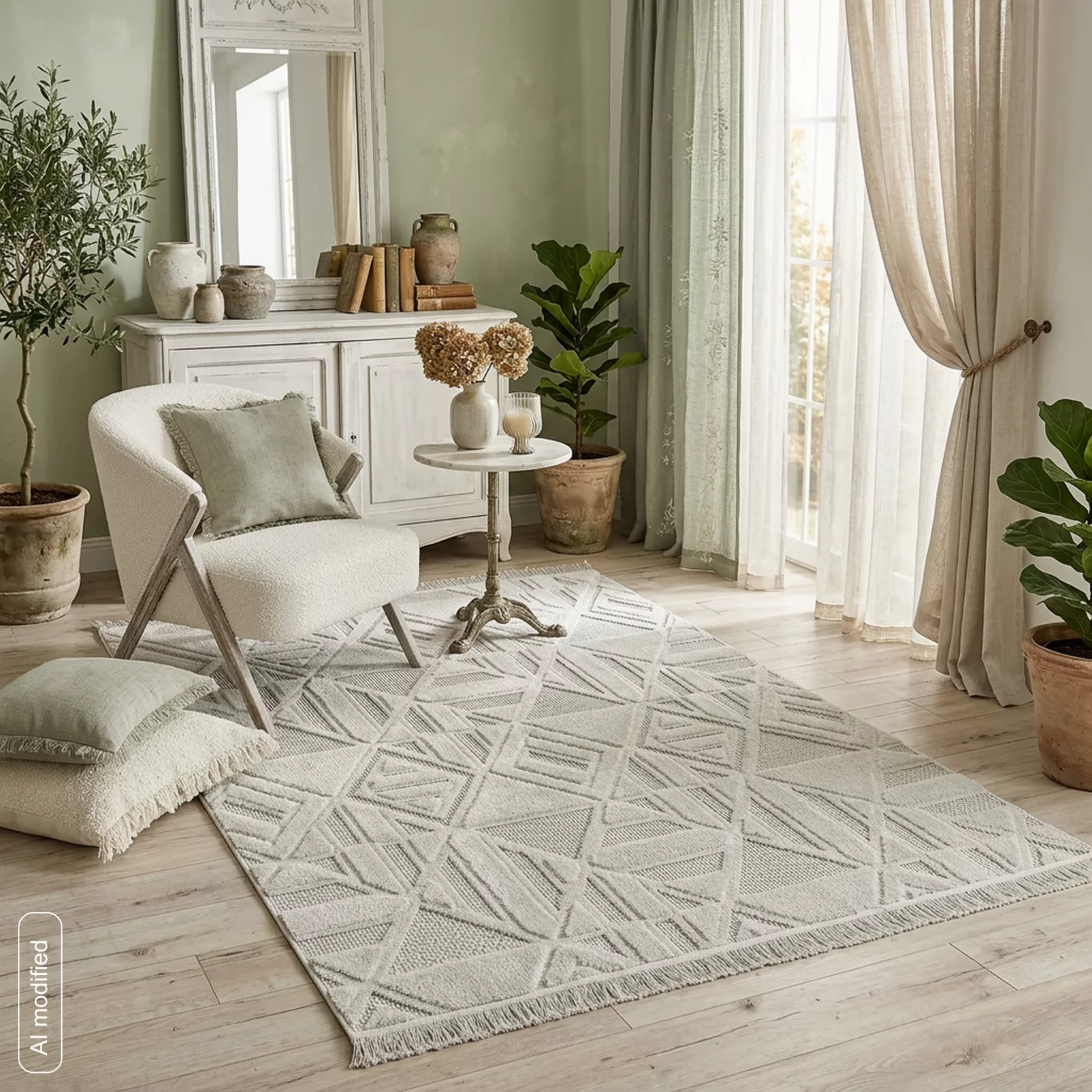 Dywan 50x80 cm jasnosrebrny,  jasnoszary zdobiony wielowymiarową strukturą z drobnym splotem LE MANS3