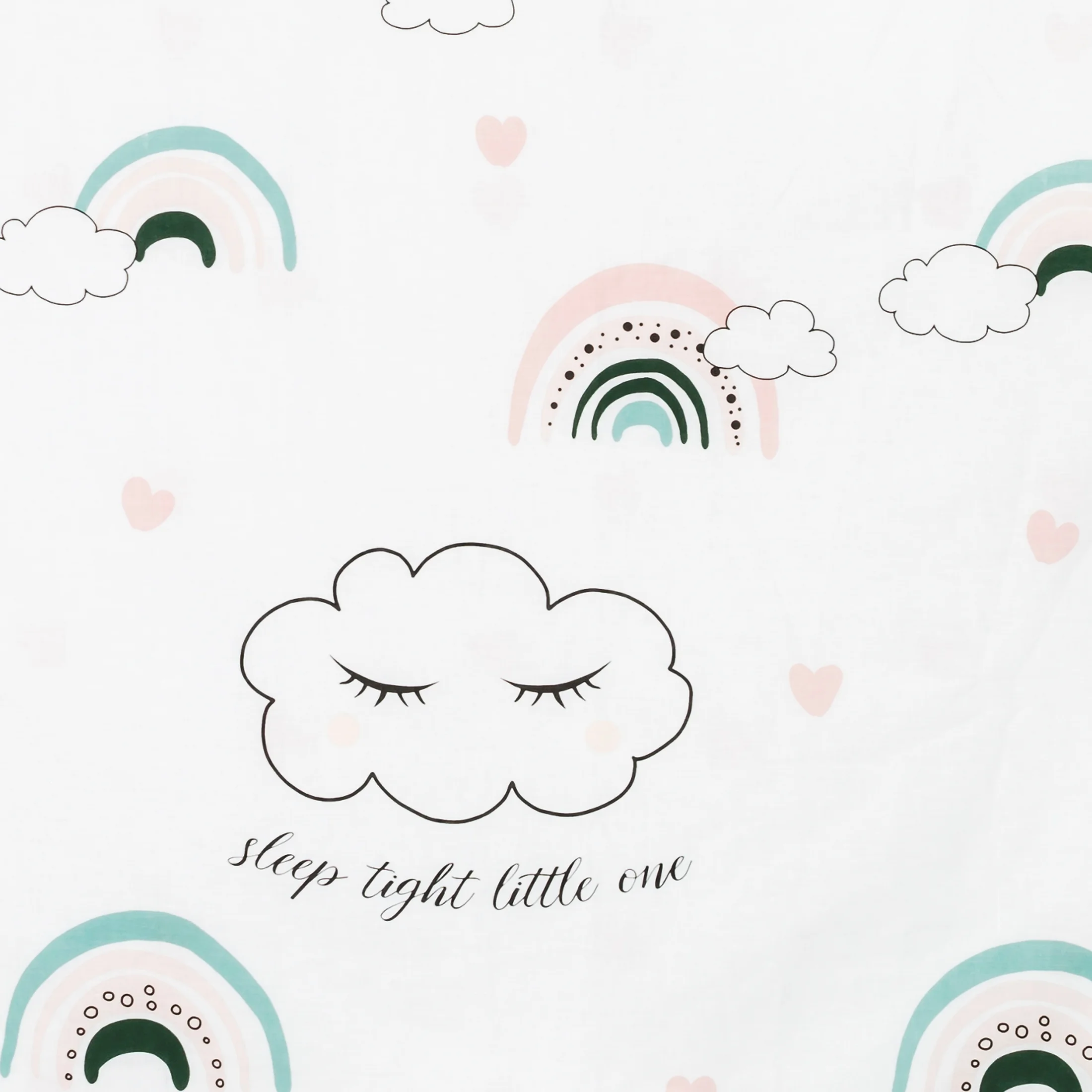 DESIGN 91 Komplet pościeli dziecięcej RAINBOW z motywem tęczy