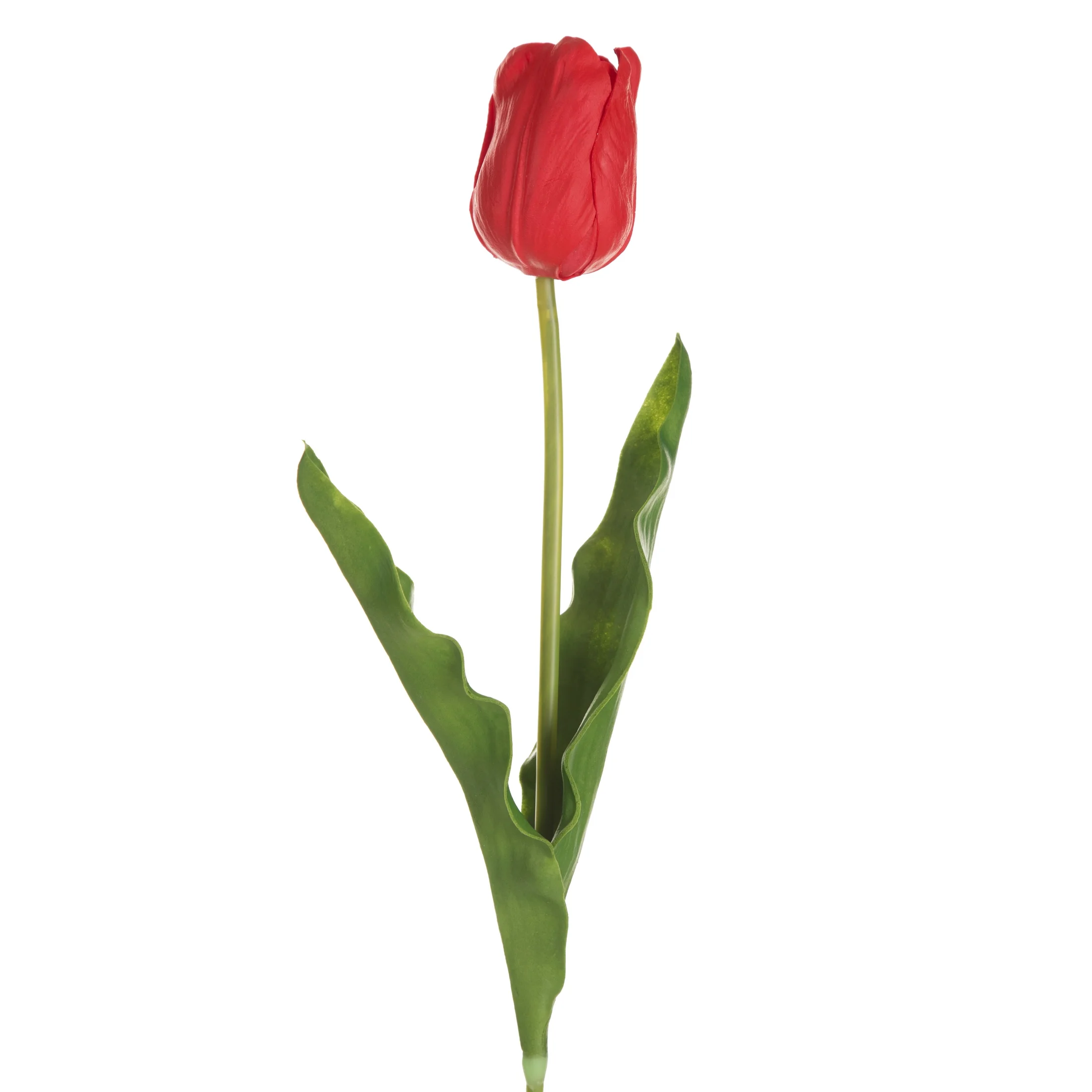 Kwiat sztuczny tulipan czerwony 56 cm