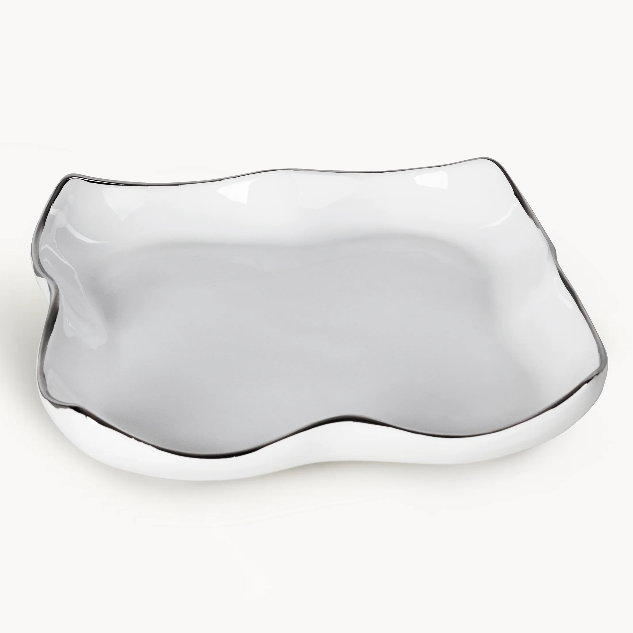 Patera dekoracyjna z falującymi brzegami TONY