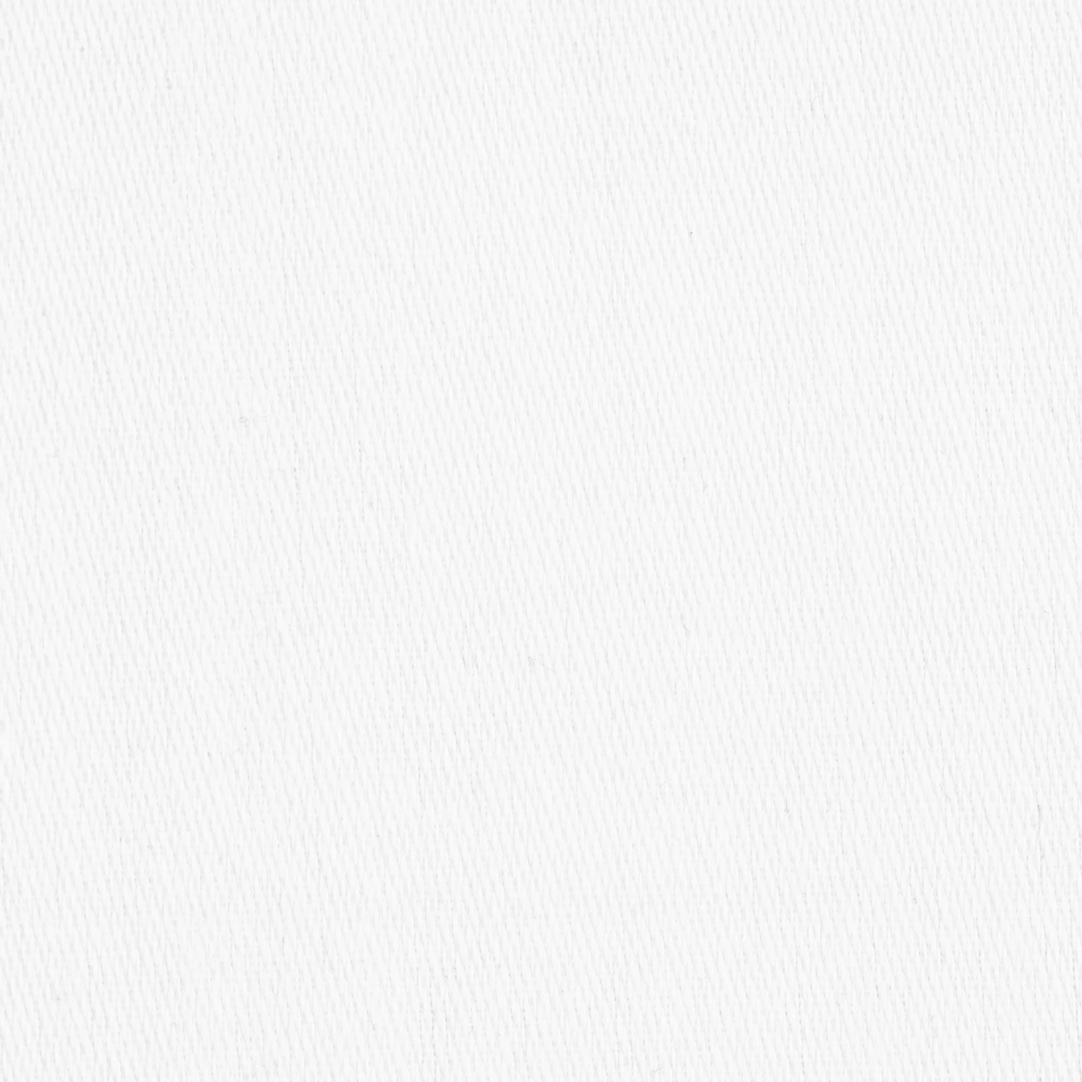 Prześcieradło gładkie bez gumki 220x210 cm z satyny bawełnianej kolor biały 125 g/m2 NOVA