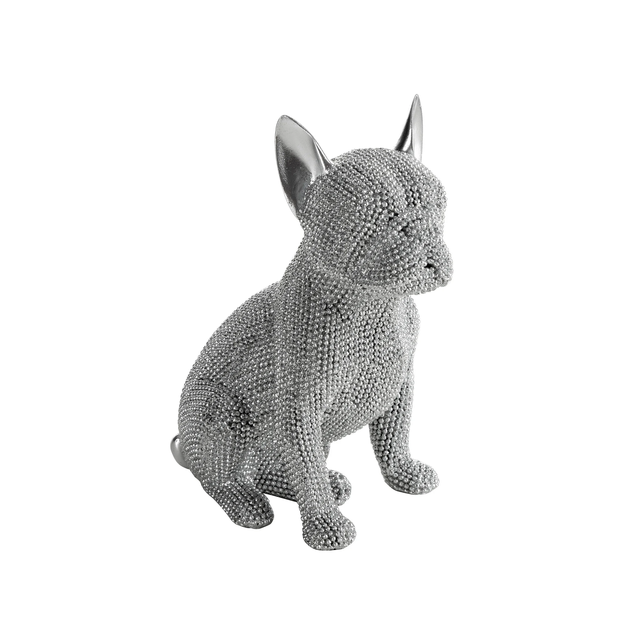 PIES - figurka dekoracyjna ELDO 1 o drobnym strukturalnym wzorze |