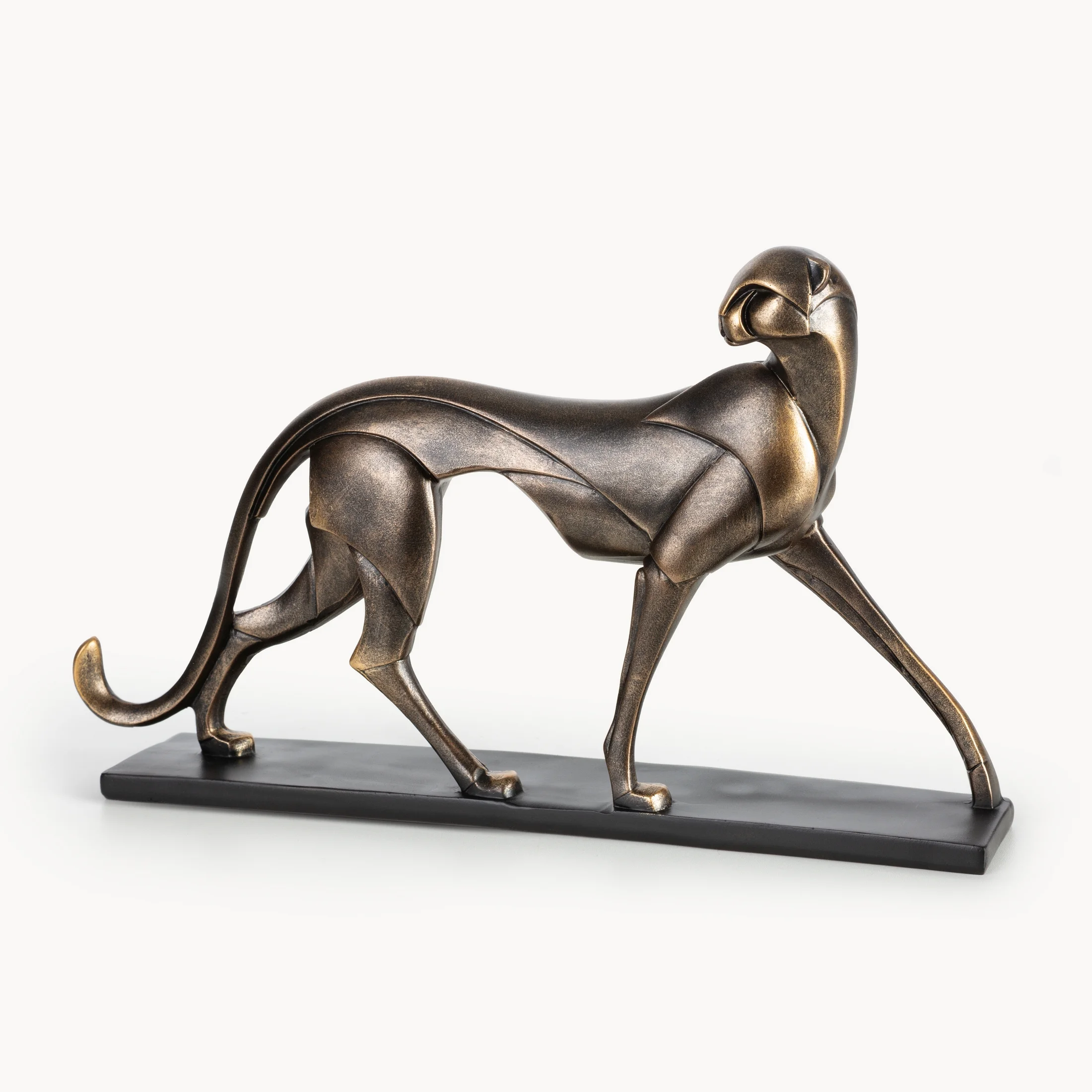 Designerska figurka dekoracyjna GEPARD - kolekcja VULCANO | eurofirany