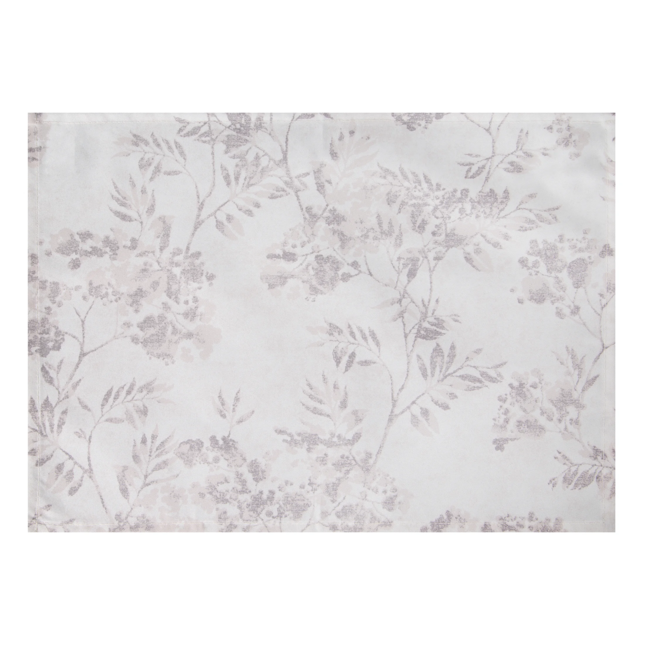 Komplet podkładek 4 szt kremowo, beżowy 30x40 cm wodoodporny GARDEN na taras oraz balkon z motywem roślinnym