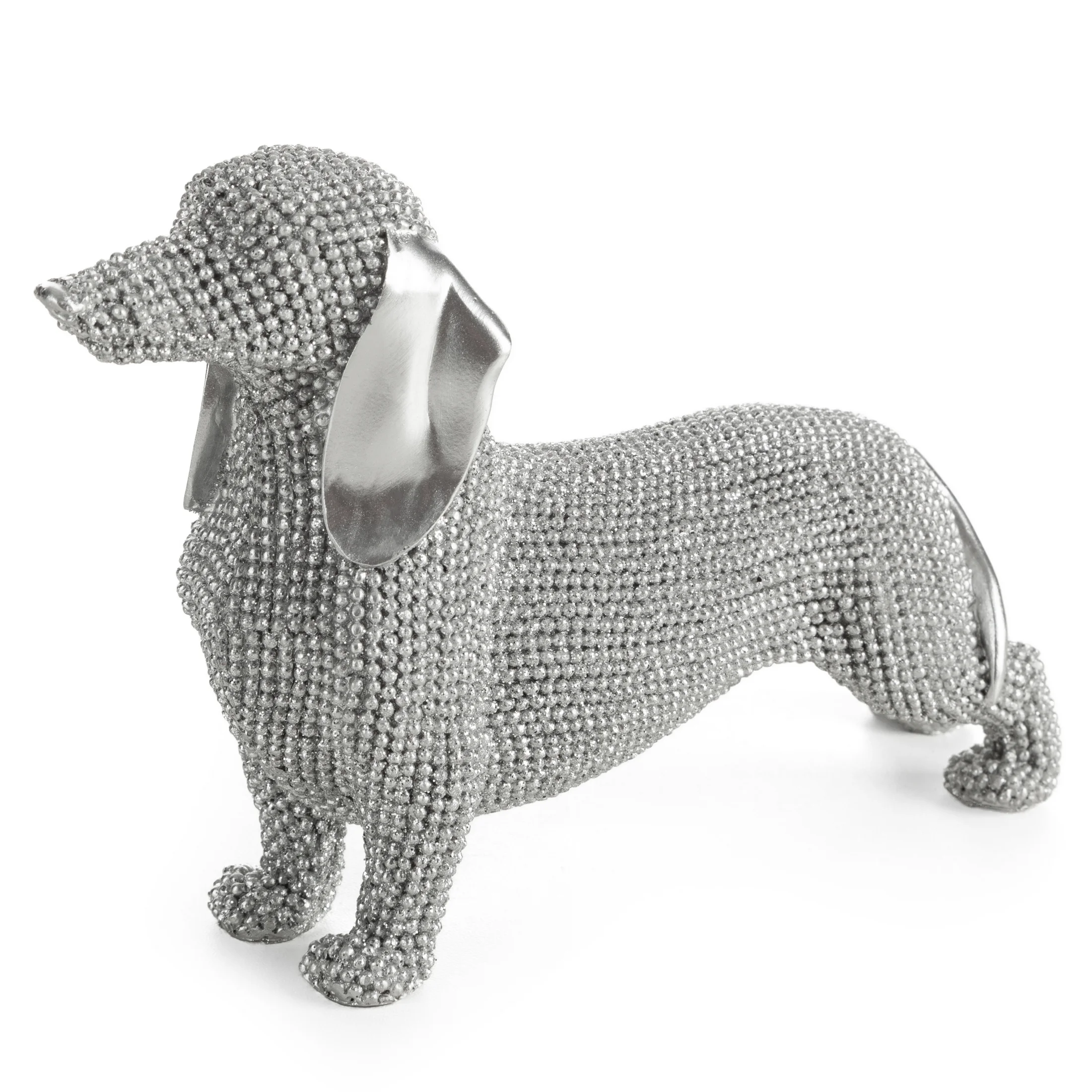 PIES - figurka dekoracyjna ELDO o drobnym strukturalnym wzorze | eurofirany