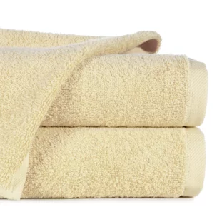 Ręcznik kąpielowy 50x100 cm bawełniany kolor beżowy 500 g/m2 GŁADKI 2