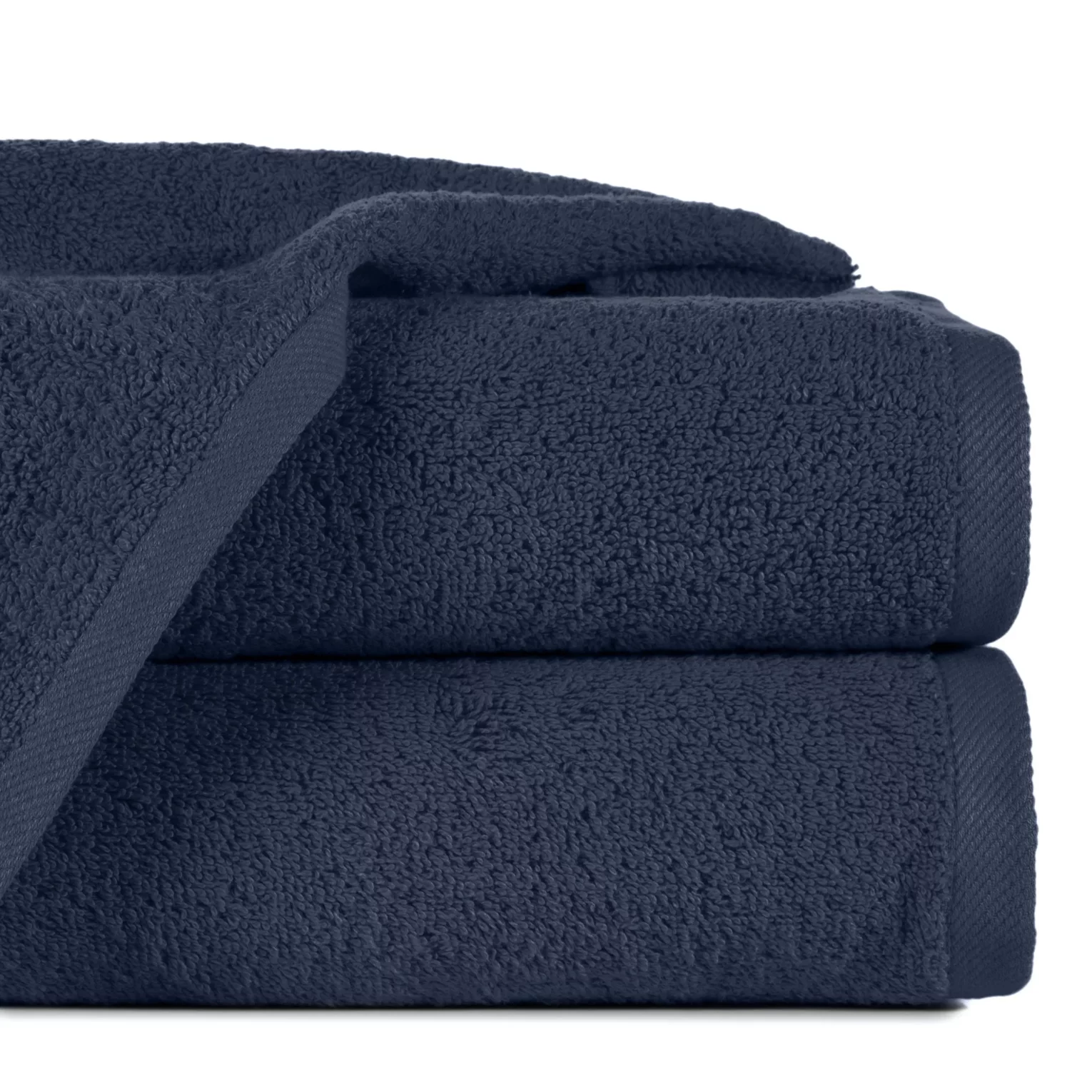 Ręcznik kąpielowy 50x100 cm bawełniany kolor granatowy 500 g/m2 GŁADKI 2