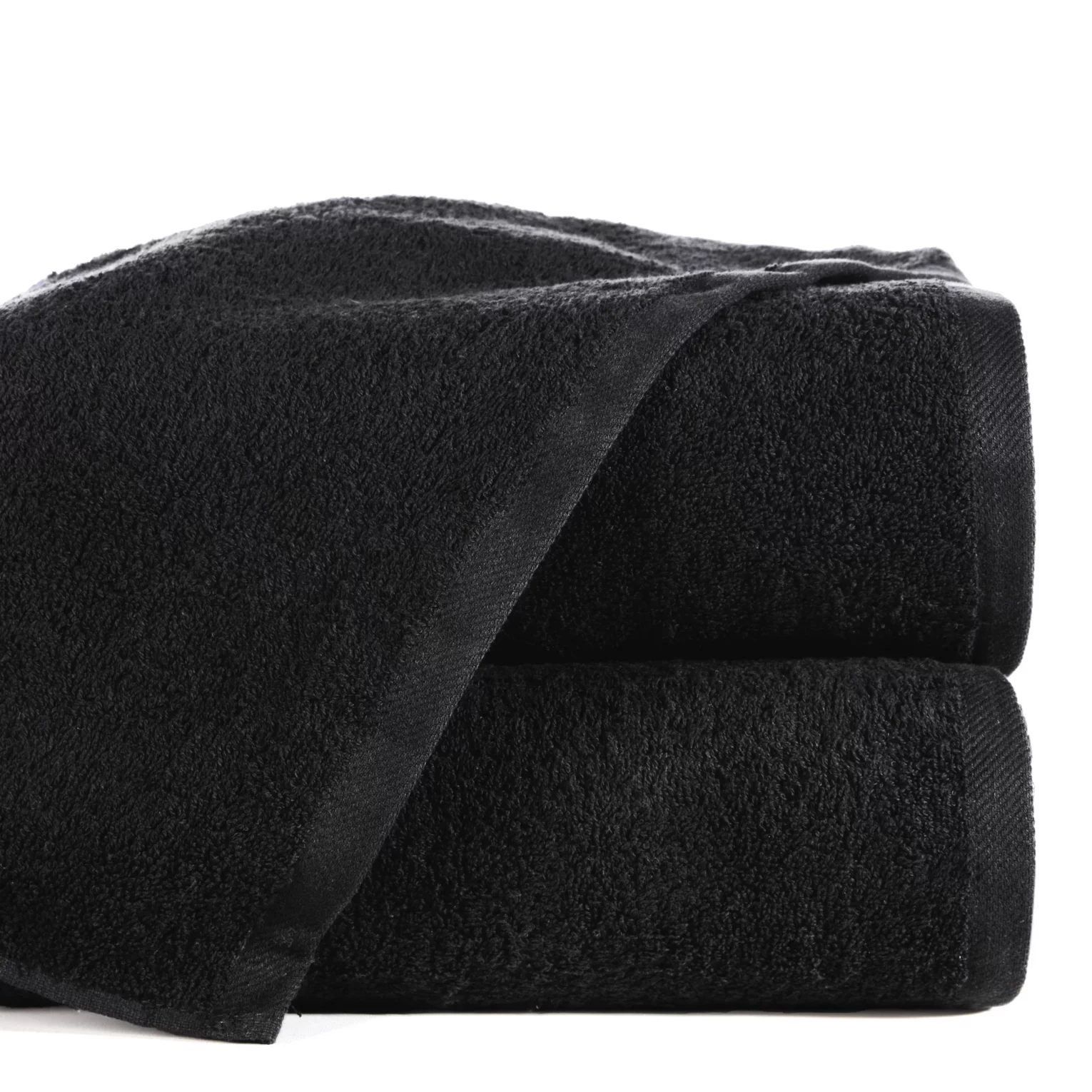 Ręcznik do rąk 30x50 cm bawełniany kolor czarny 500 g/m2 GŁADKI 2