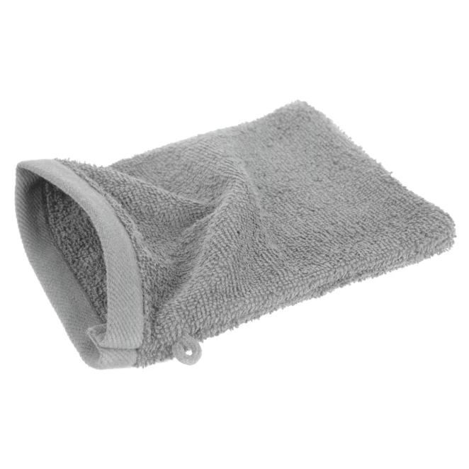 Myjka do kąpieli 16x21 cm bawełniana kolor stalowy 500 g/m2 GŁADKI 2
