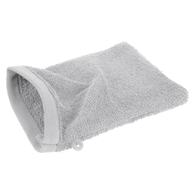 Myjka do kąpieli 16x21 cm bawełniana kolor srebrny 500 g/m2 GŁADKI 2