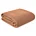 Narzuta z tkaniny o strukturze lnu ceglasta 200x220 cm pikowana w wzór jodełki LEN 3 Eurofirany Premium