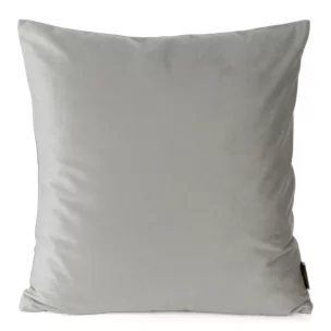 Poszewka na poduszkę 60x60 cm welwetowa srebrna ELORA Eurofirany Premium