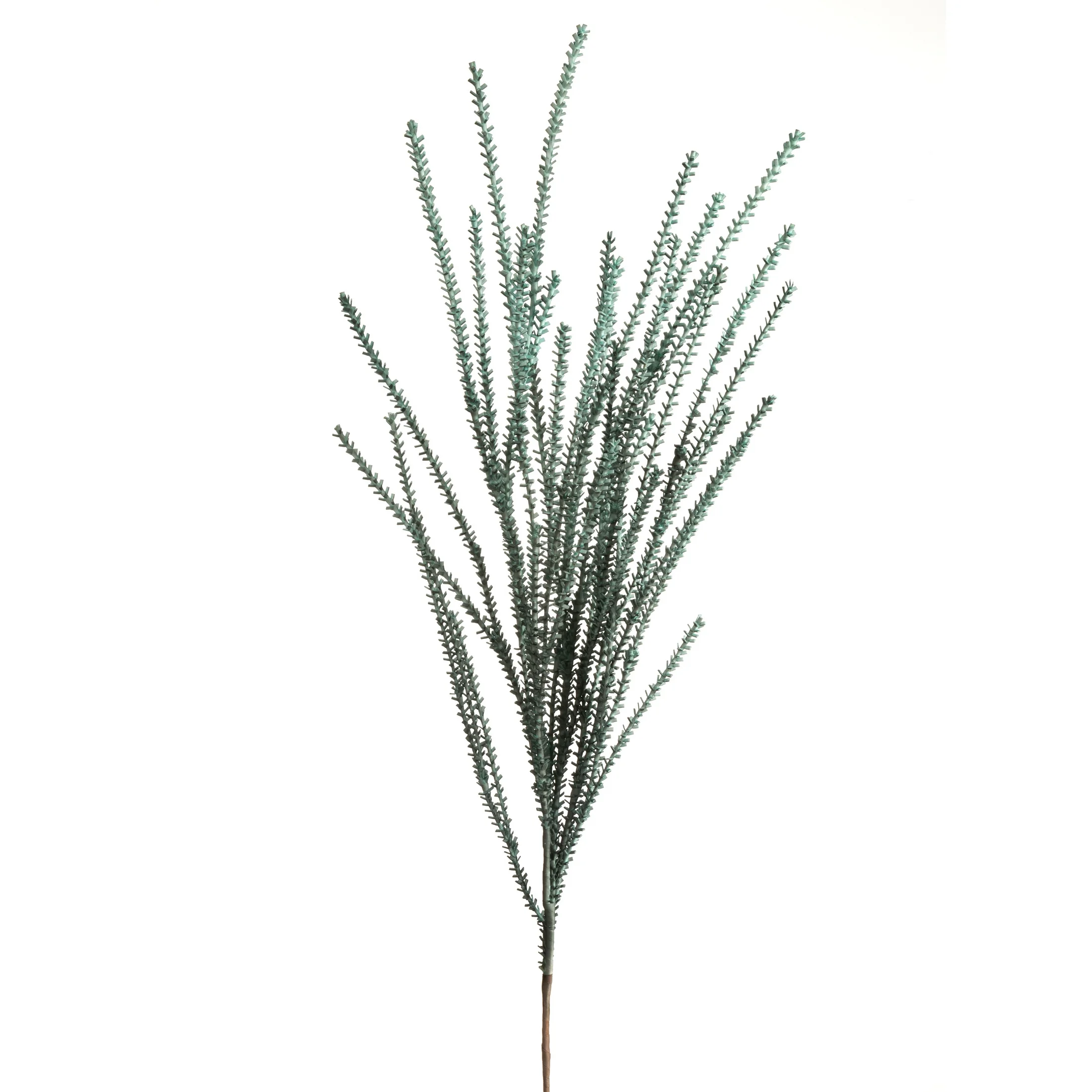 Kwiat sztuczny popielaty z plastycznej pianki foamiran 130 cm