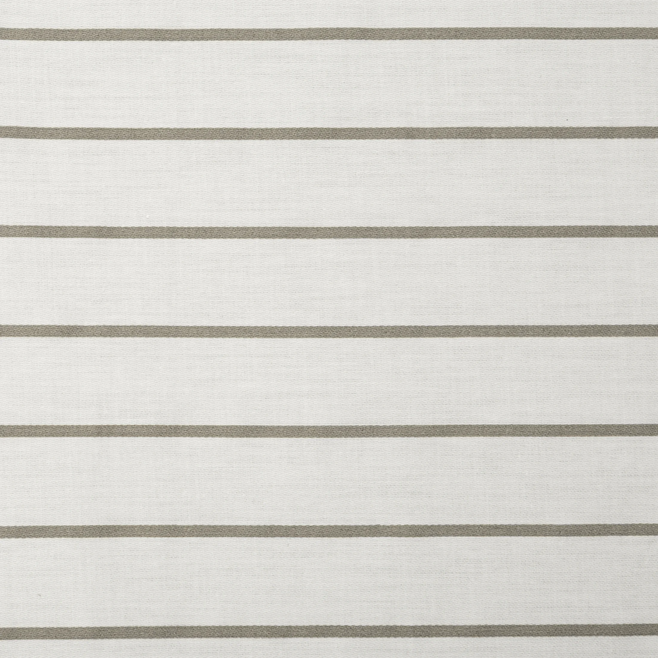 Pościel 160x200 cm komplet 3 częściowy z satyny bawełnianej kolor biało, stalowy w paseczki RAYA