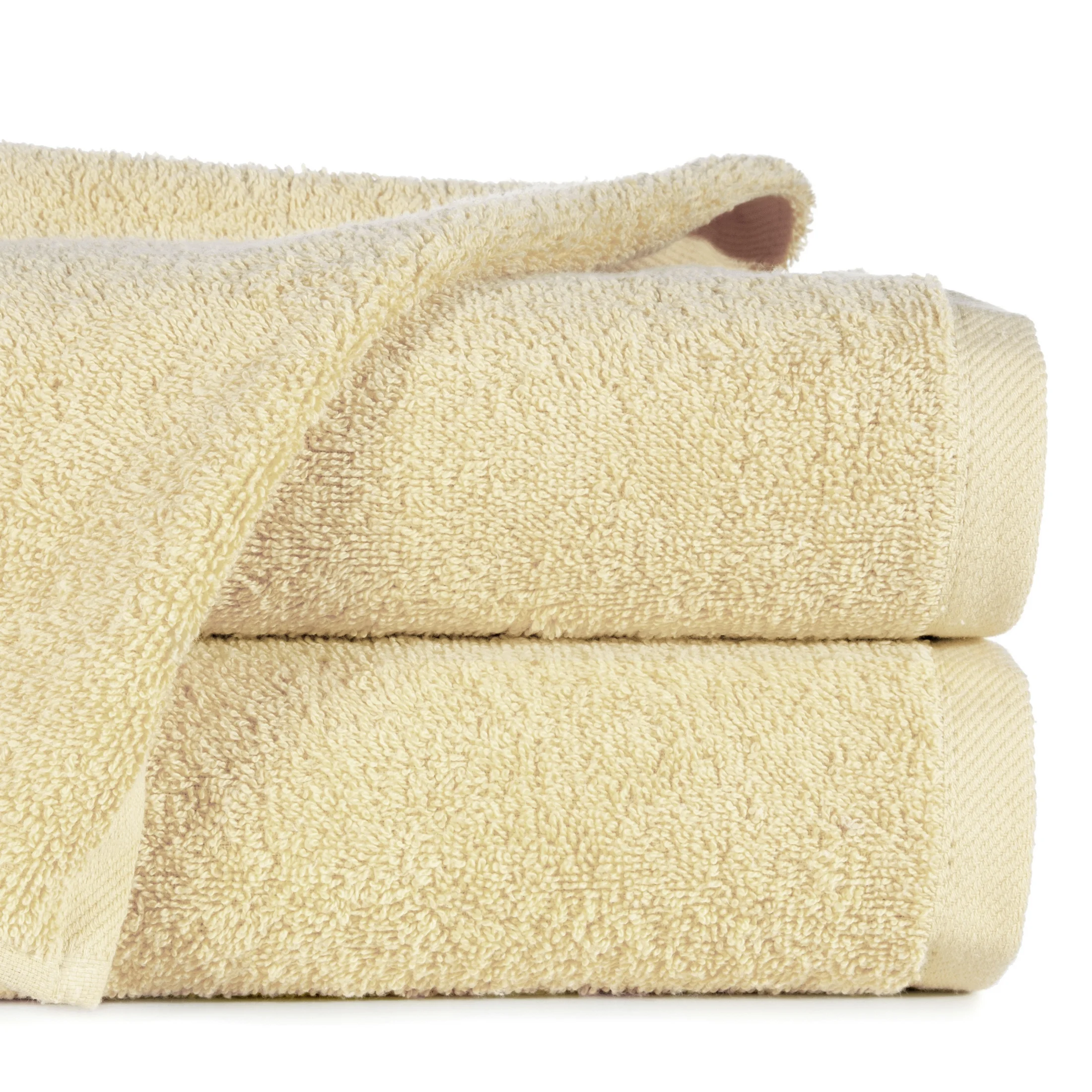 Ręcznik kąpielowy 50x90 cm bawełniany kolor beżowy 500 g/m2 GŁADKI 2