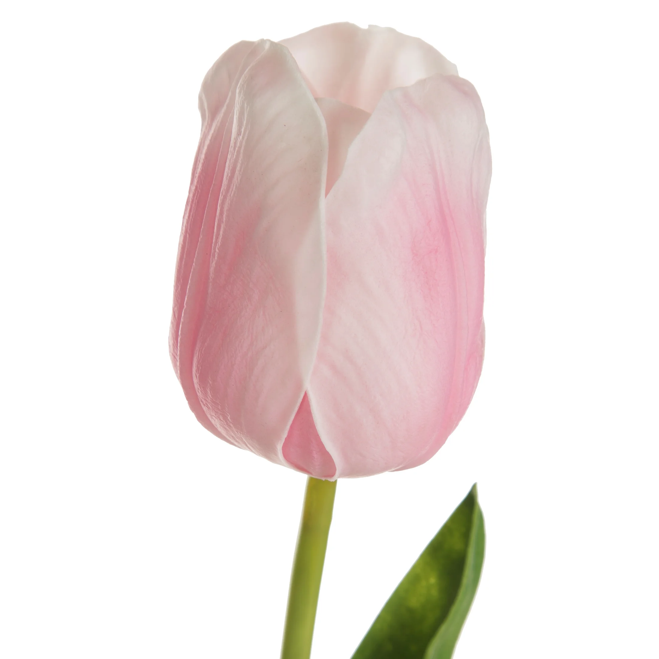 Kwiat sztuczny tulipan jasnoróżowy 56 cm