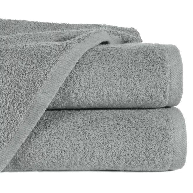 Ręcznik do rąk 30x50 cm bawełniany kolor stalowy 400 g/m2 GŁADKI 2