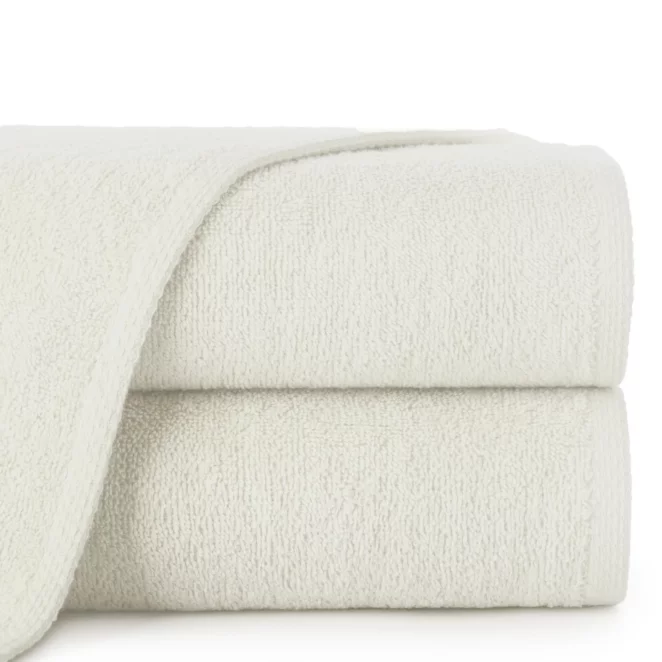 Ręcznik do rąk 30x50 cm bawełniany kolor kremowy 400 g/m2 GŁADKI 1