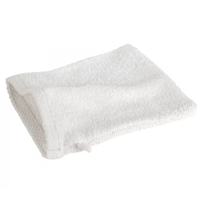 Myjka do kąpieli 16x21 cm bawełniana kolor kremowy 400 g/m2 GŁADKI 1