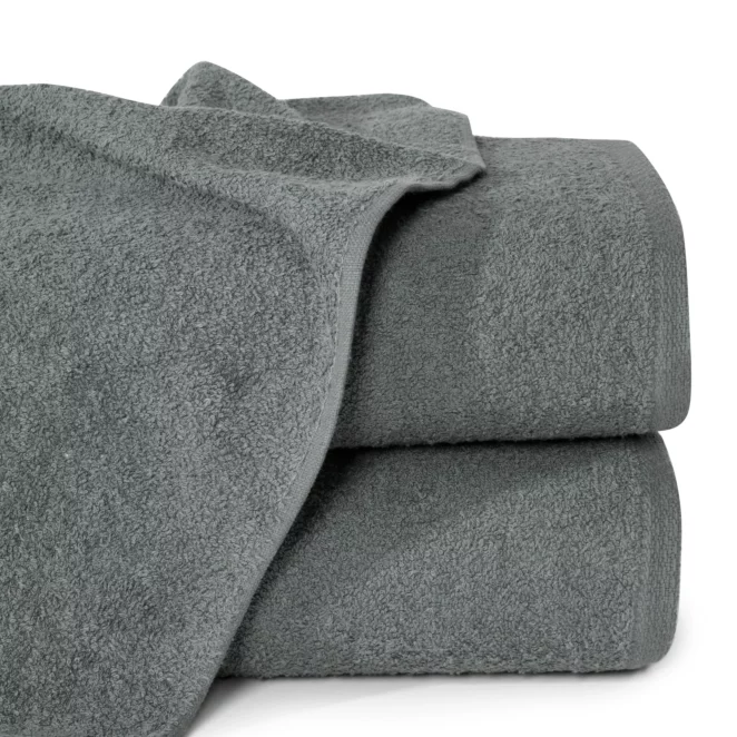 Ręcznik do rąk 30x50 cm bawełniany kolor ciemnoszary 400 g/m2 GŁADKI 1
