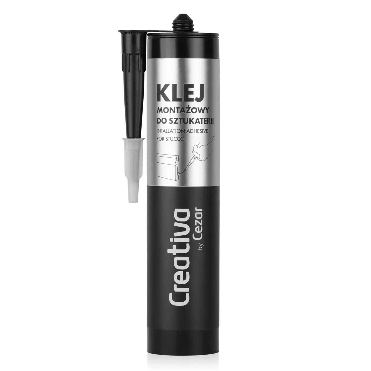 Klej montażowy Creativa C300 – do sztukaterii i listew dekoracyjnych 300 ml