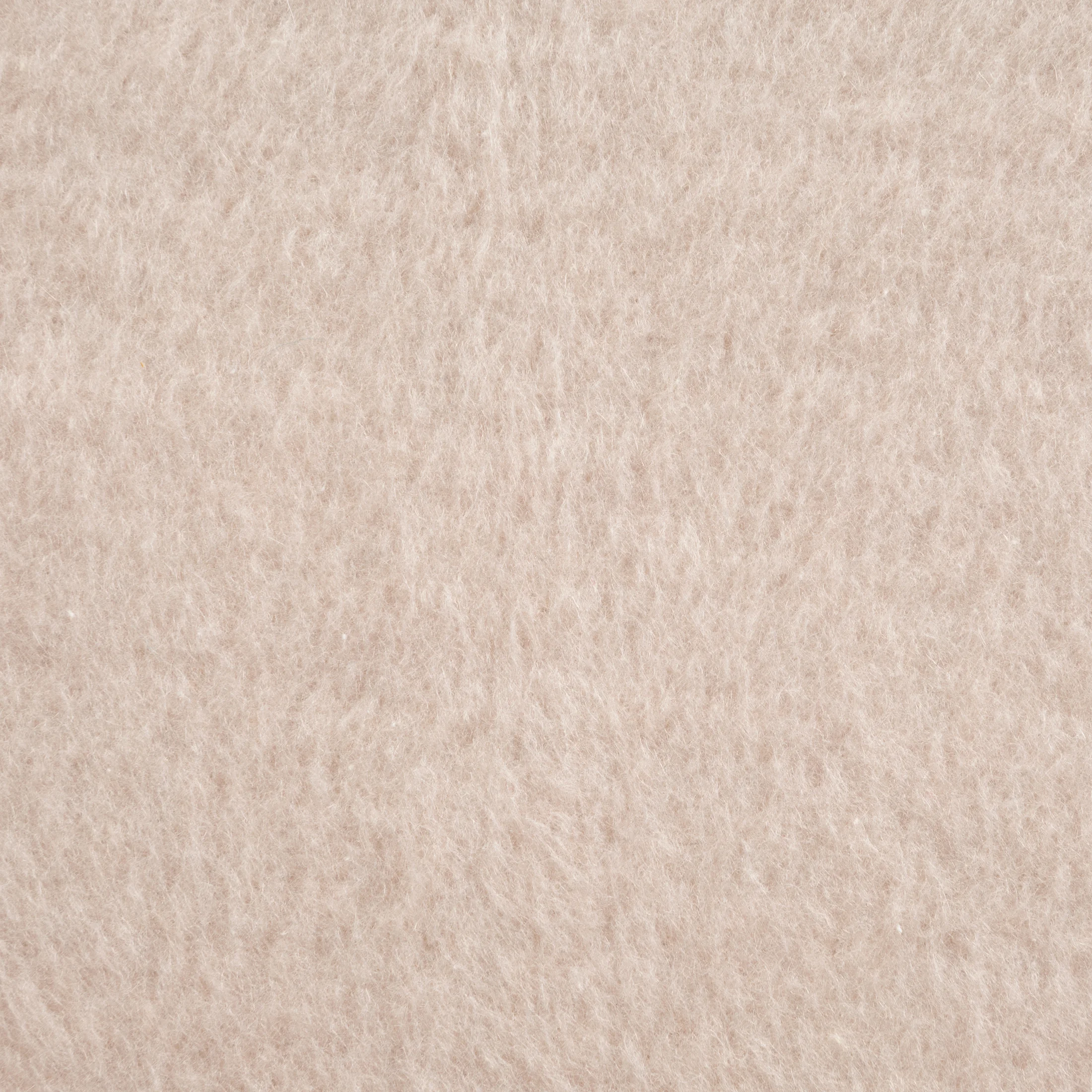 Koc bawełniano, akrylowy 220x240 cm beżowy z frędzlami AKRYL 7 Eurofirany Premium