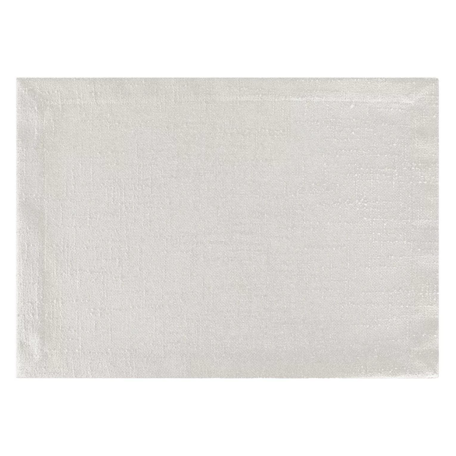 Komplet podkładek 4 szt kremowy 32x45 cm INES 12 z przetykaną błyszczącą nicią